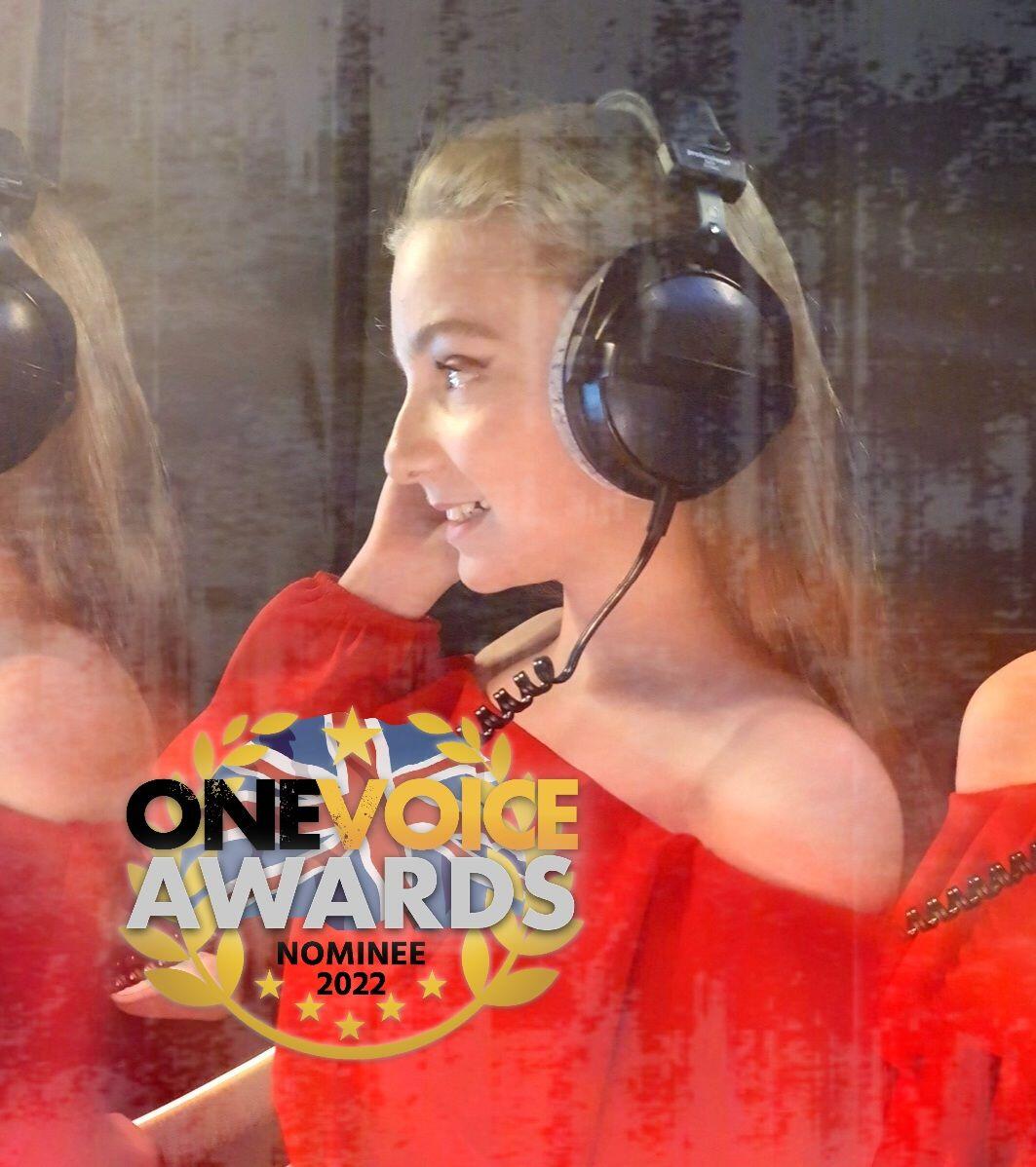 child female voice over actor UK